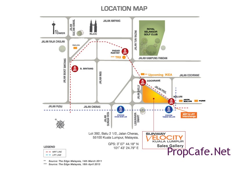 Sunway Velocity Location