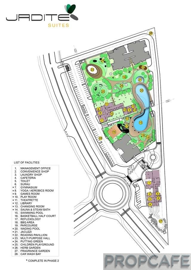 Jadite Suites Development Plan