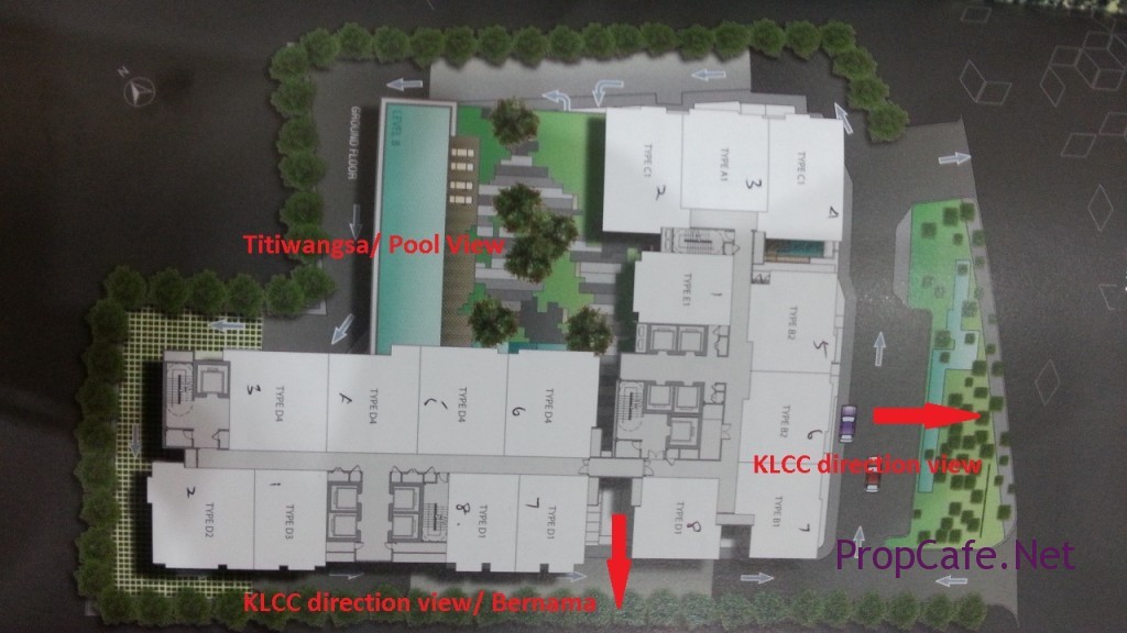 Unit layout