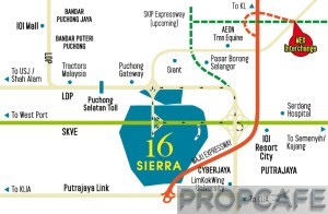 16 Sierra Location Map