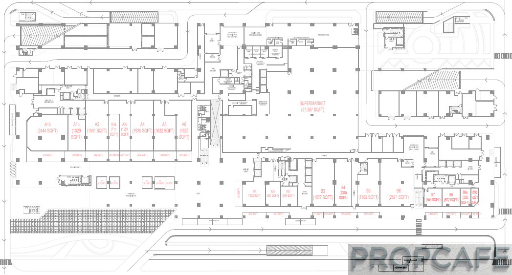 Utropolis Marketplace Glenmarie Layout Ground Floor