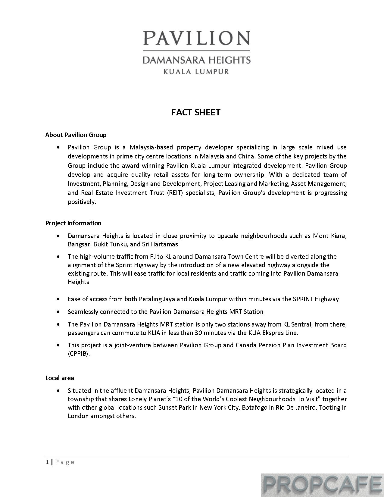 Pavilion Damansara Heights_Factsheet_Page_1