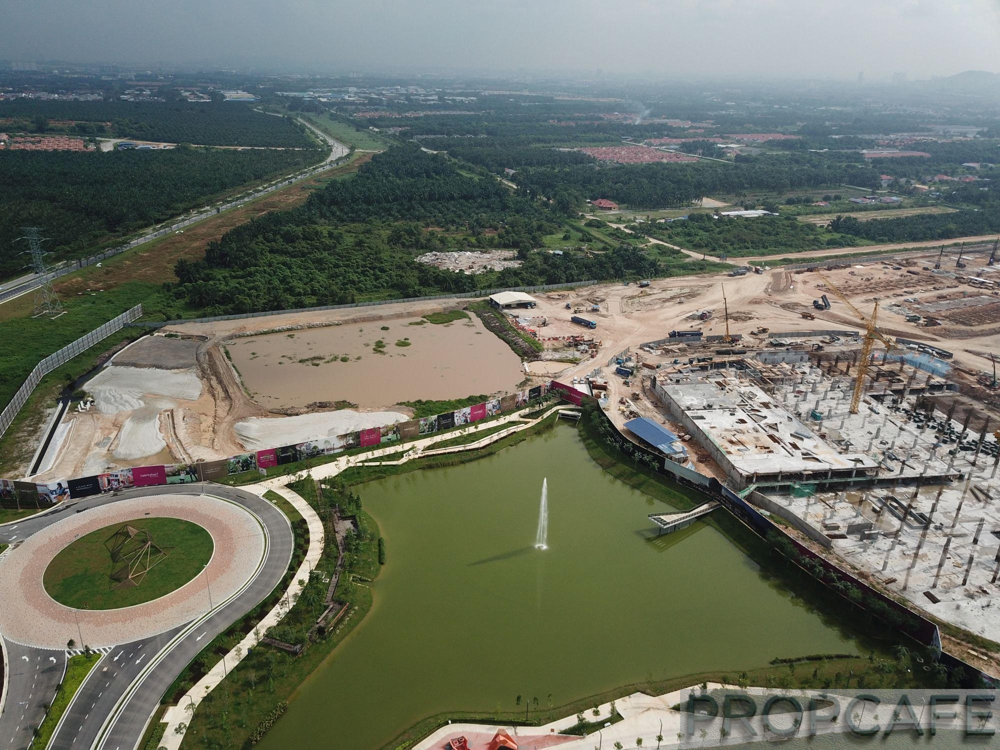 Gamuda Land twentyfive.7 Quayside Construction Progress