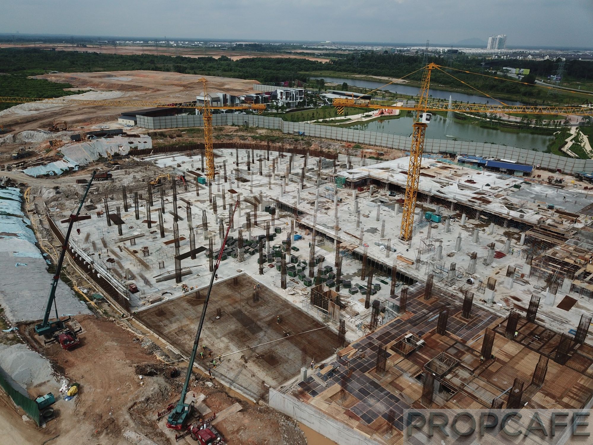 Gamuda Land twentyfive.7 Quayside Construction Progress