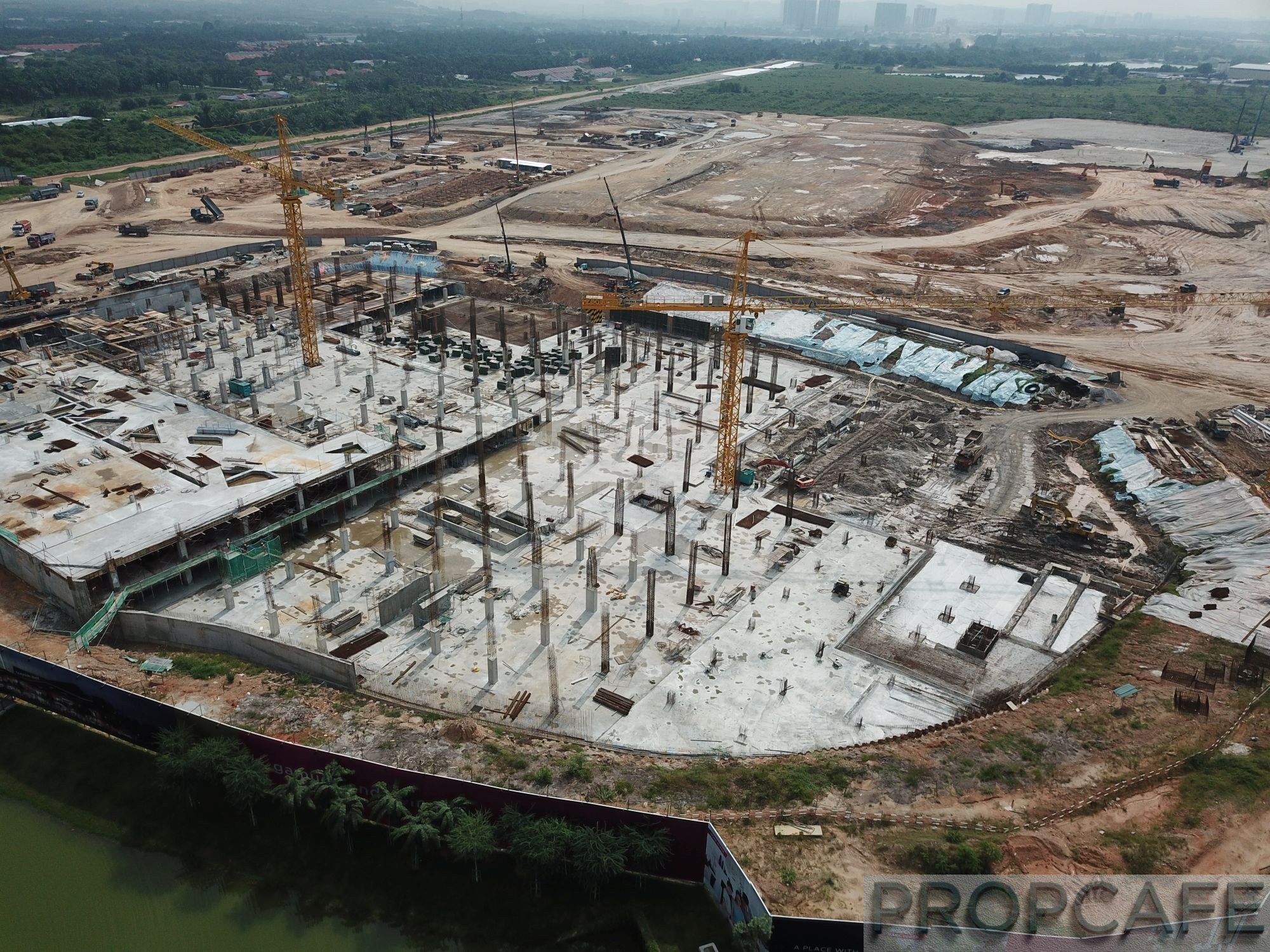 Gamuda Land twentyfive.7 Quayside Construction Progress