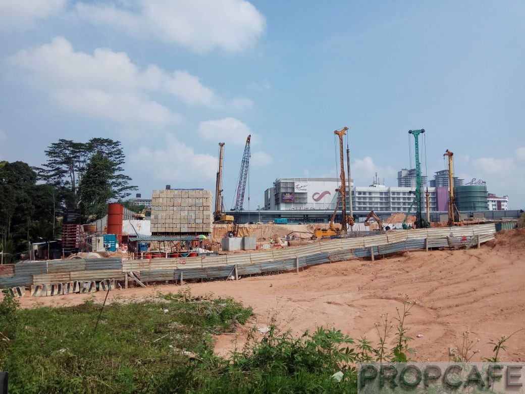 Aster Residence Cheras Site Actual From Jalan Cheras Hartamas